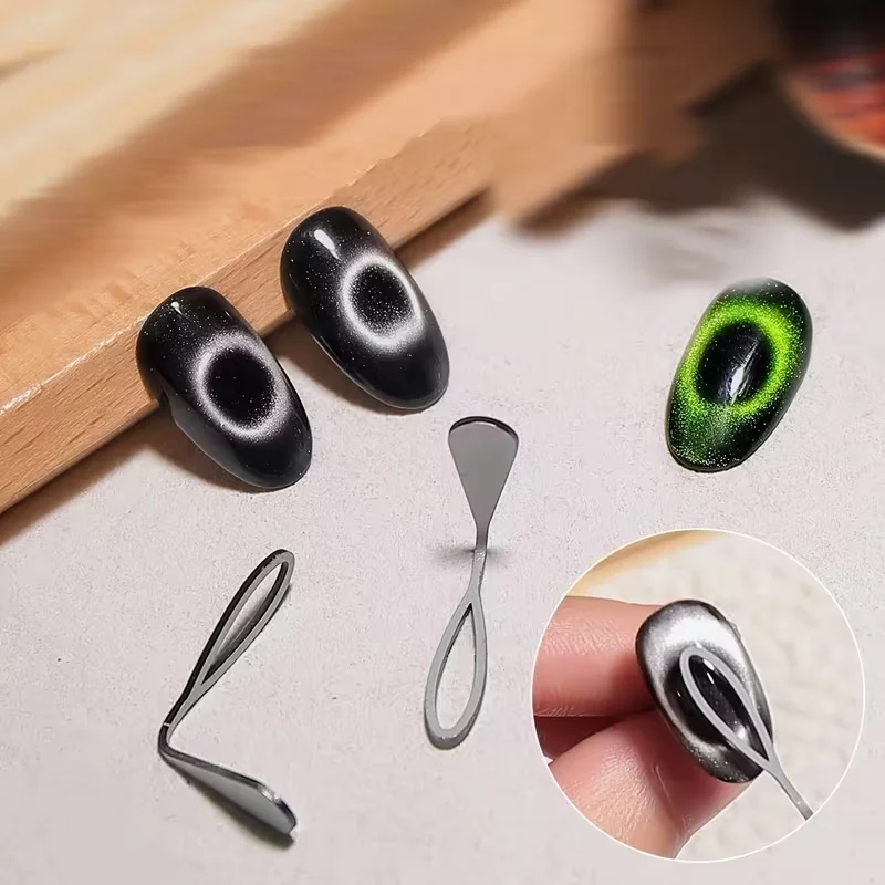 4-teiliges Katzenaugen-Magnet-Set für Nagel-Katzenaugen-Gel-Nagellack, Magnet-Werkzeuge für Nagelstudios (Multifunktional) – Detail 7