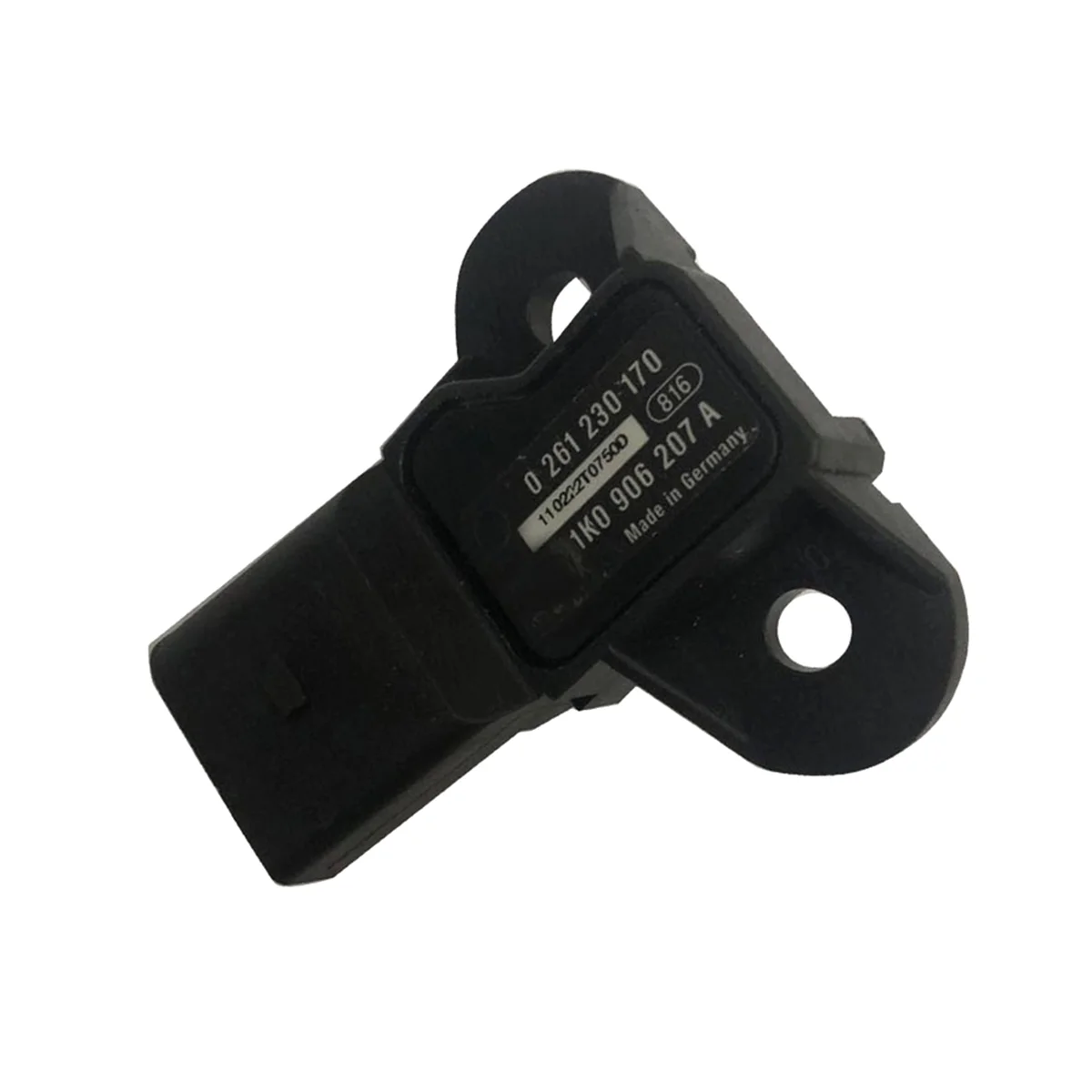 #394X Brake Booster Pressure Sensor Intake Air Pressure Sensor 0261230170 1K0906206A for VW Golf Audi Porsche Skoda (Black)