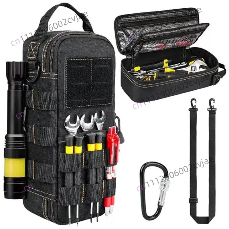Portable Practical Oxford Cloth Men's Heavy Duty Small Kit Tactical Tool Storage Box