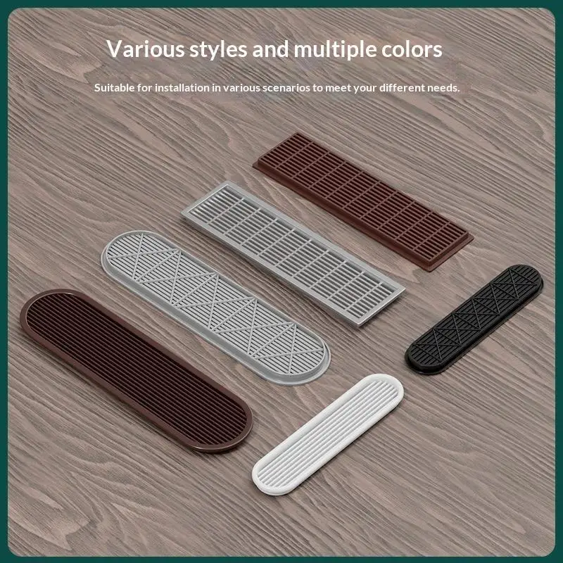 Cabinet Wardrobe Air Vent Grille Ventilation-Cover Plastic Rectangular Exhaust Mesh Furniture Hardware Home Decor Accessories