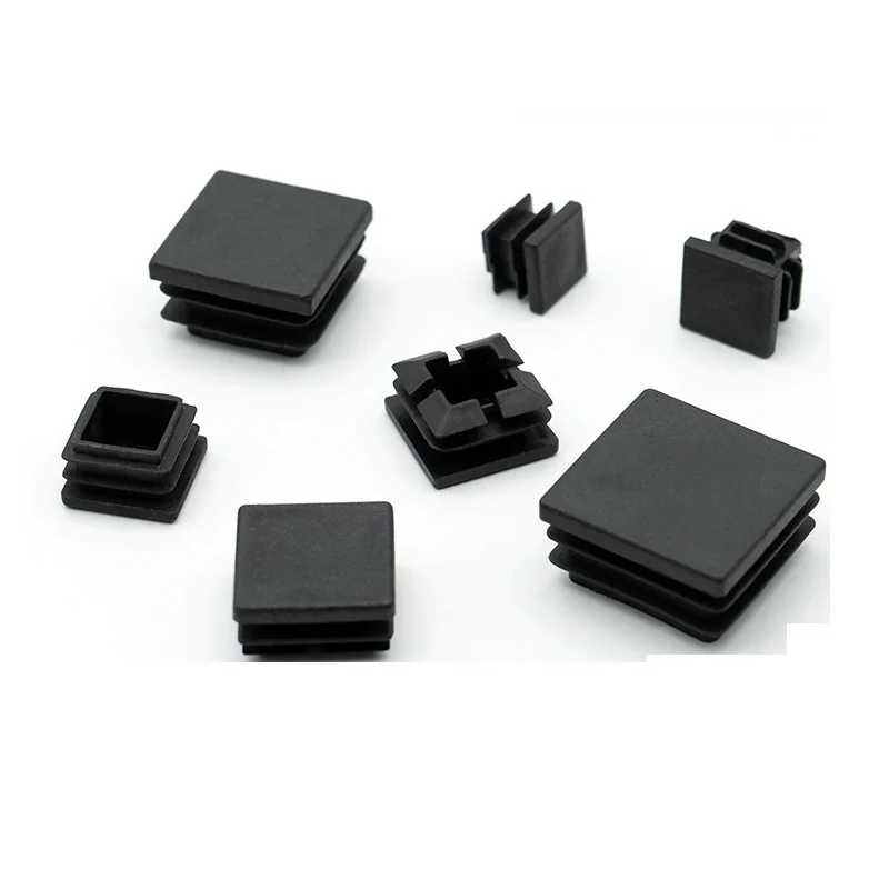Plastic Square Pipe Plugs Furniture Feet Protector Chair Leg Pads Feet Protector Furniture Feet Protector Chair Leg Pads image 3