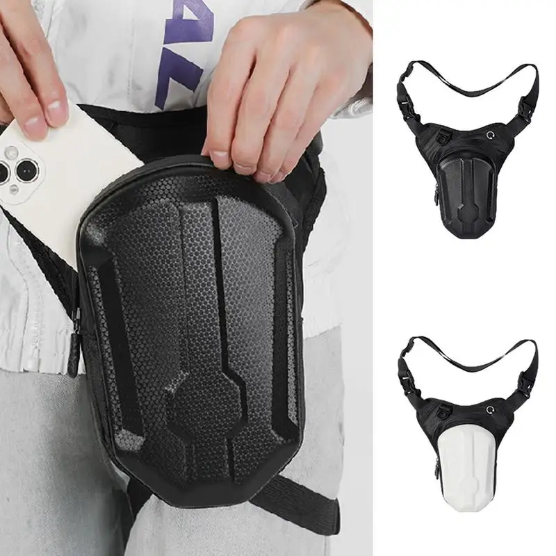 

Motorcycle Drop Waist Leg Bag Multifunctional Polyester Waist Packs Leg Bag Waterproof Motorbike Thigh Belt Hip Bum Fanny Bag