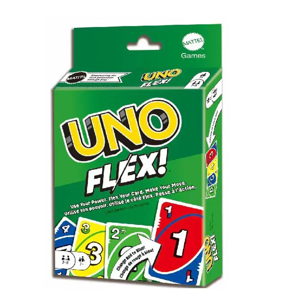 UNO FLIP! SHOWEM NO MERCY Family Funny Entertainment Board Game Fun Playing Cards Gift Box Uno Card Game