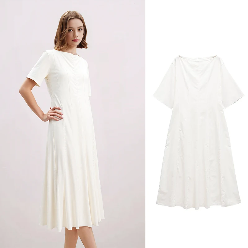 Pure White Linen Mi… - image