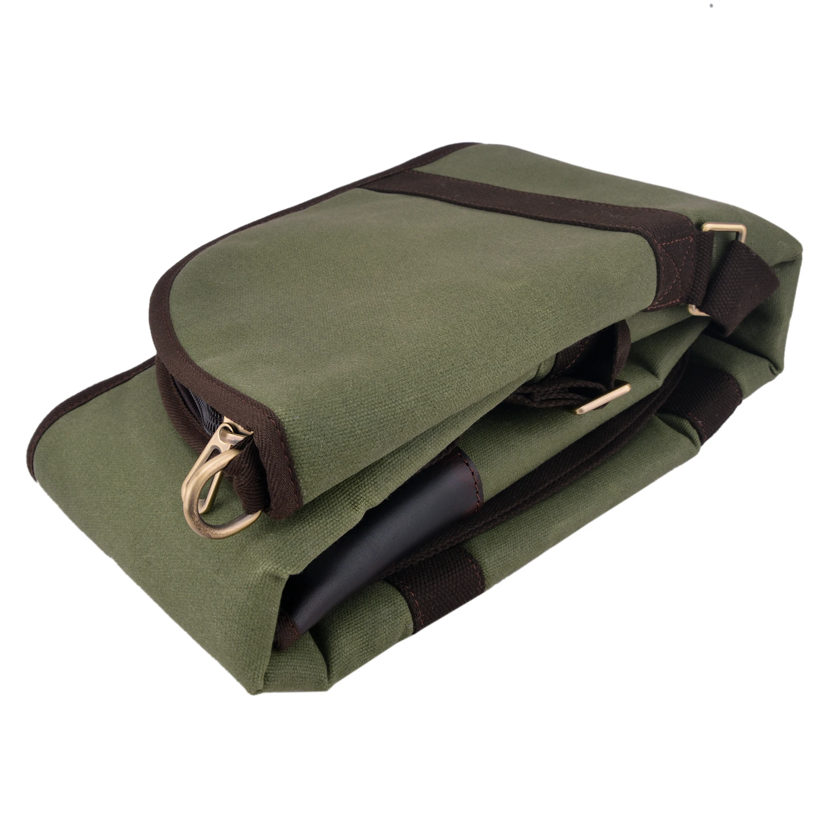 Imagem -06 - Couro Rifle Gun Bolsa e Canvas Gun Case 53 Armazenamento Shotgun para a Caça