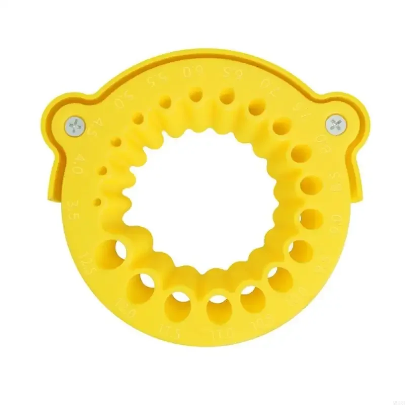 

Приспособление для заточки сверл для угловых шлифовальных машин с точной маркировкой размера 3,5–12,5 мм, универсальный для M89B