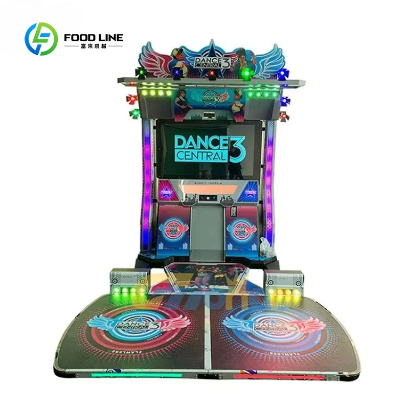 Customized Hot Popular Arcade Dance Machine Just Dance Music 2 Player Educational Amusement for Shopping Malls