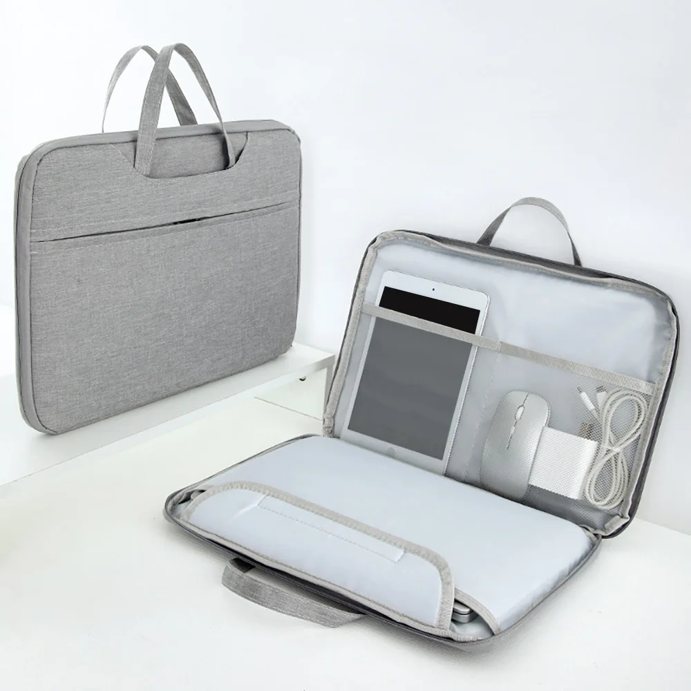 Shockproof Ultra-Thin Laptop Sleeve Handbag for MacBook Xiaomi Huawei ASUS 11-16