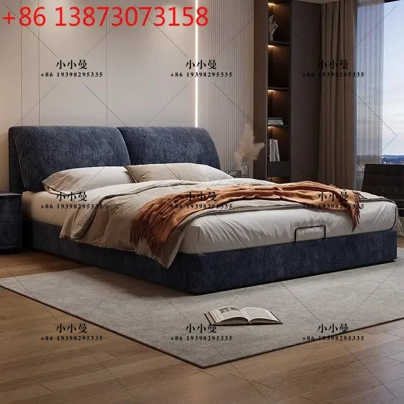 Light luxury elephant ears cream wind master bedroom simple modern double bed