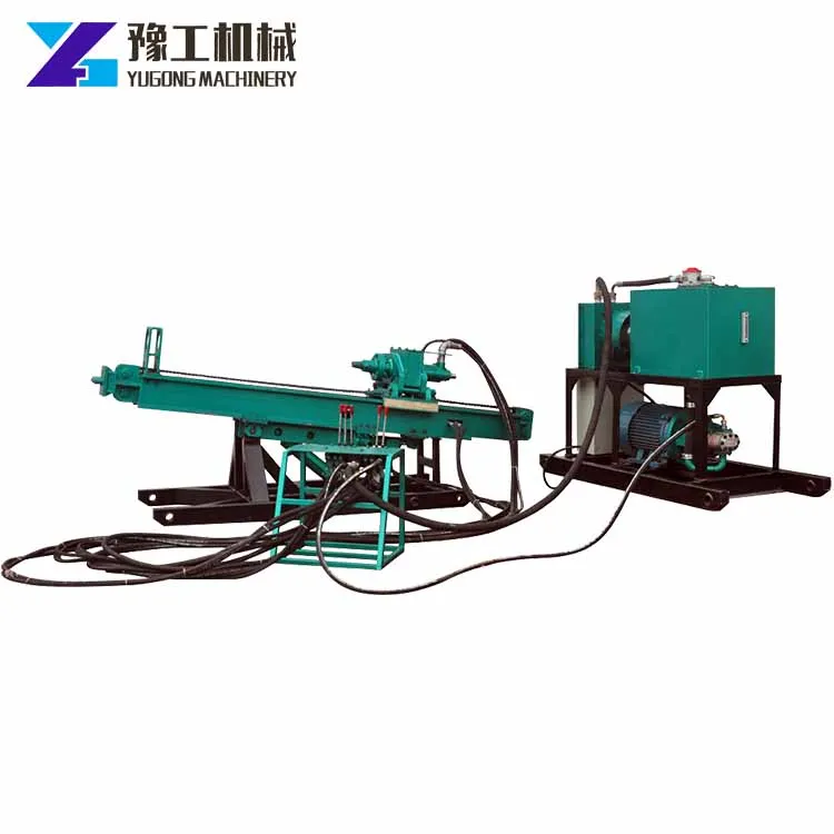 Tie-back bolt bore hole Drill rig rotary head DTH Drill Rig sloping anchoring drill rig