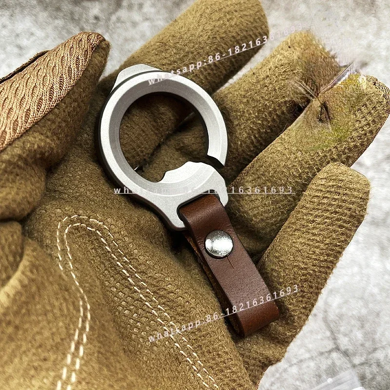 Limited Offer Titanium Alloy Multifunctional Key Pendant Portable EDC Pry Bar Bottle Opener