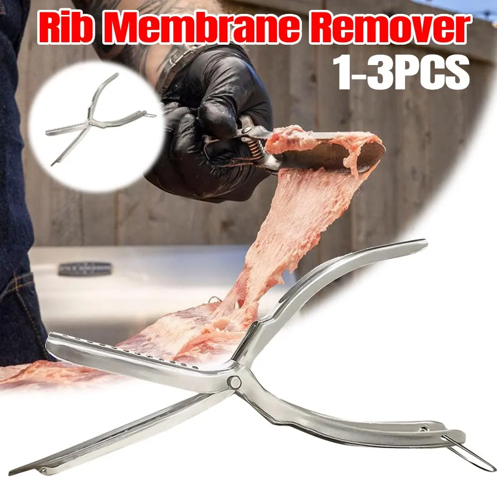 

Stainless Steel Rib Membrane Remover Dishwasher Safe Catfish Skinner Plier Skinning Plier for Membrane Removal