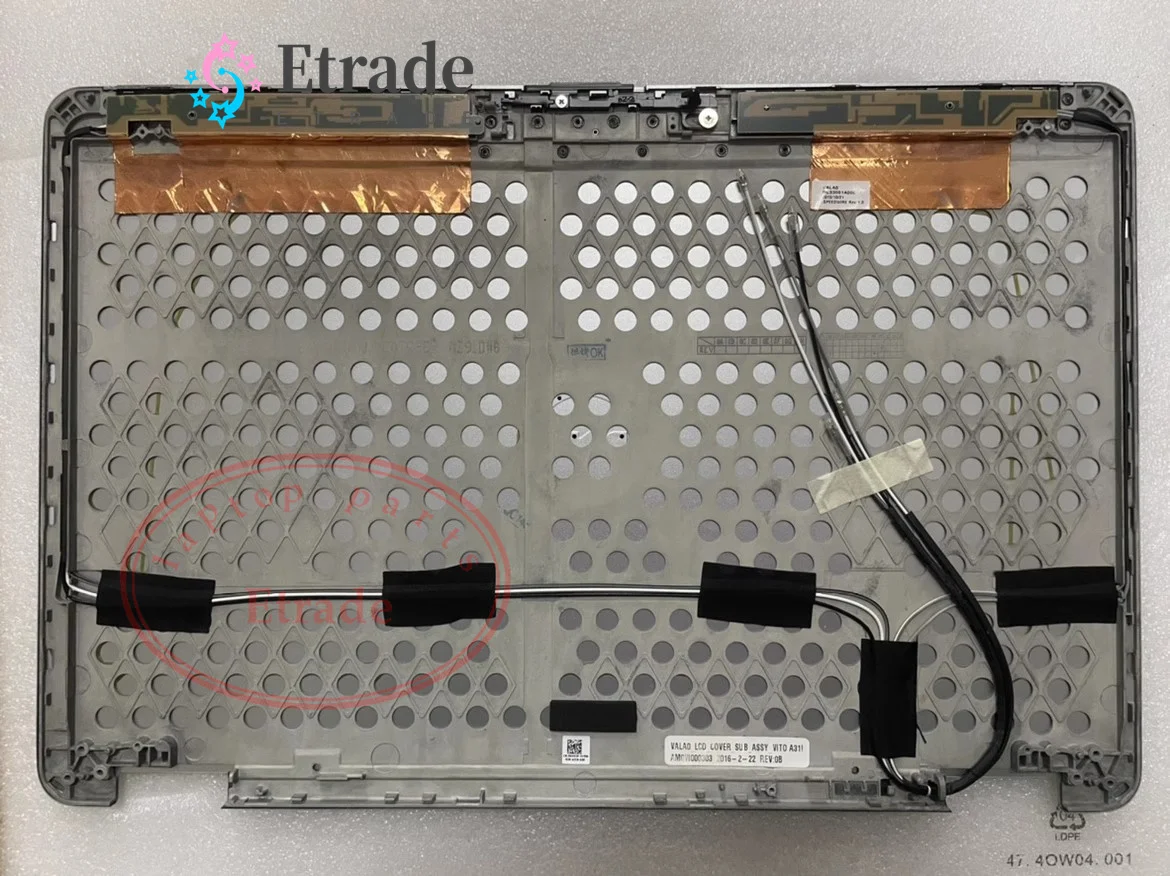 Penutup belakang Laptop LCD asli baru untuk Dell Latitude E6540 casing perumahan tutup belakang HHH5P Case AM0VI000301