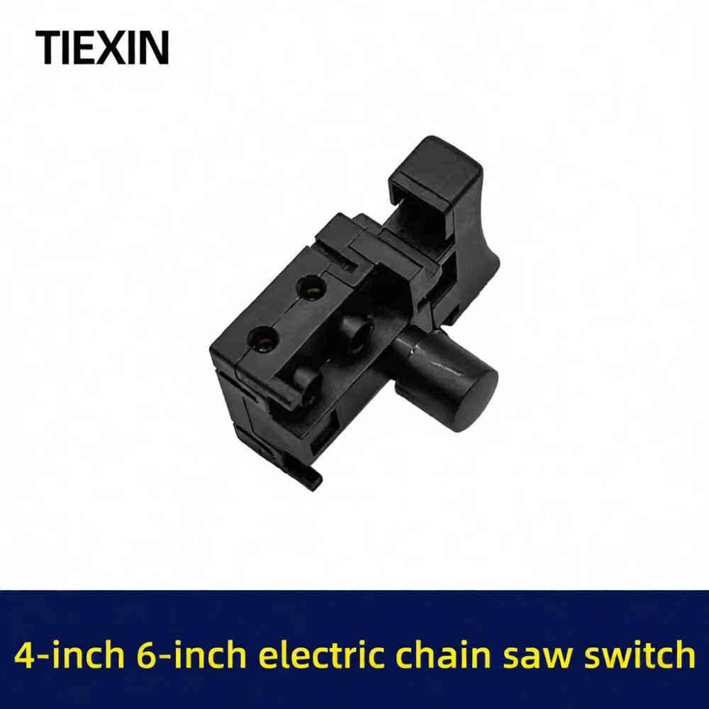 Safety Lock Electric Chainsaw Trigger Switch Accessory For Cordless Mini Saw Repairing Tool Lightweight Plastic Controller