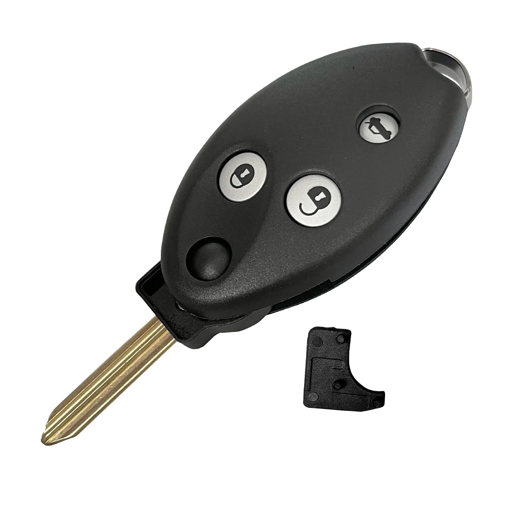 Xnrkey 3 botão dobrável remoto escudo da chave do carro para citroen c2 c3 c4 c5 c6 c8 saxo sega xsara picasso berlingo sx9 fob caso capa