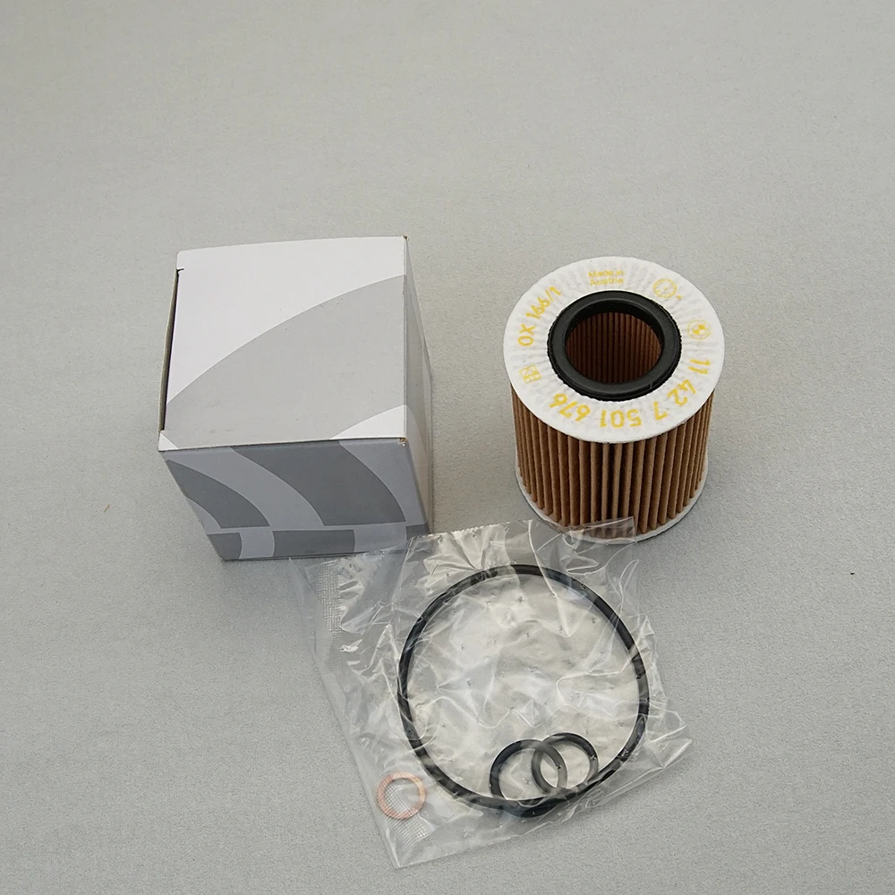 

11427508969 Engine Oil Filter For BMW E81 E87 E88 E82 E46 E90 E93 E92 E91 E60 E61 E84 E83 E85 116i 118i 120i 320i 11427508969
