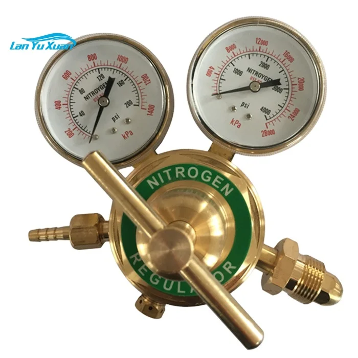 

Manufacturer Ningbo Zhejiang full brass nitrogen gas pressure regulator for welding