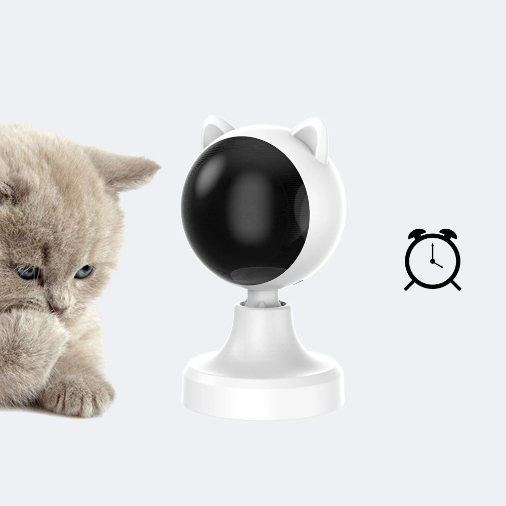 Fully Automatic Laser Cat Toy Indoor Intelligent Cat Teasing Laser Cat Toy Suitable for Cats and Dogs
