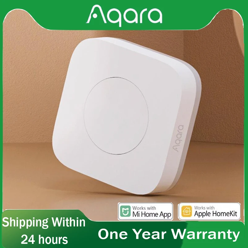 

Aqara Smart Wireless Switch One Key Control Button Zigbee Scene Button Switch for Home Automation Multi-Scenario Linkage Switch