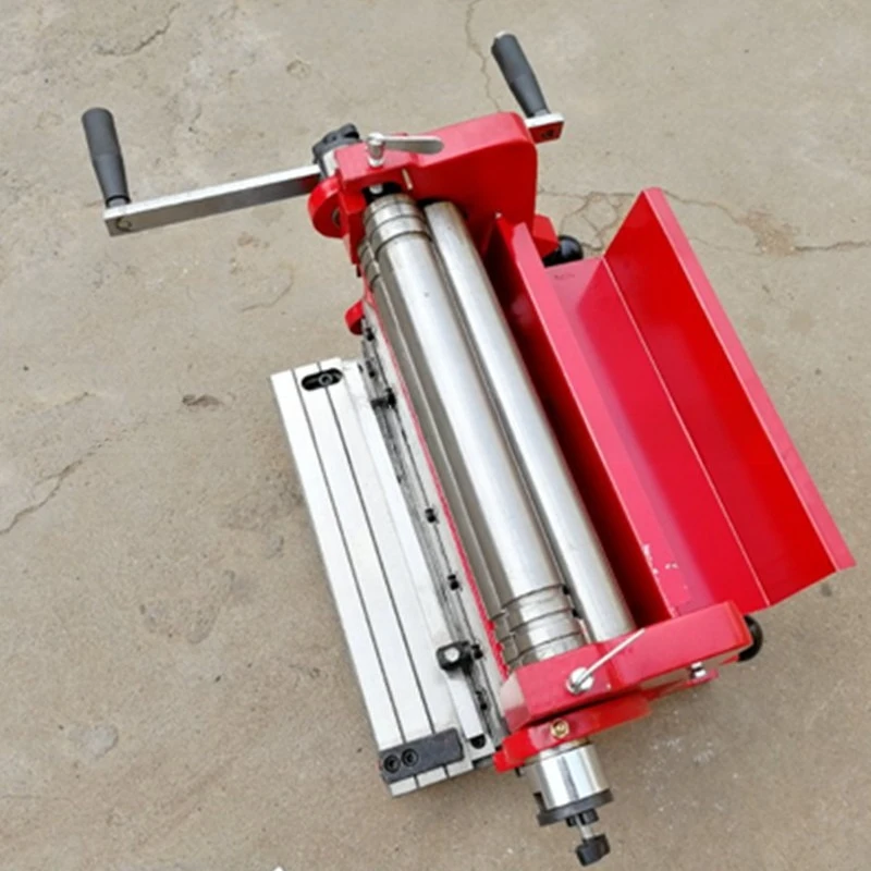Triple-purpose machine for shearing machine, small bending machine, edge bending machine and reel machine