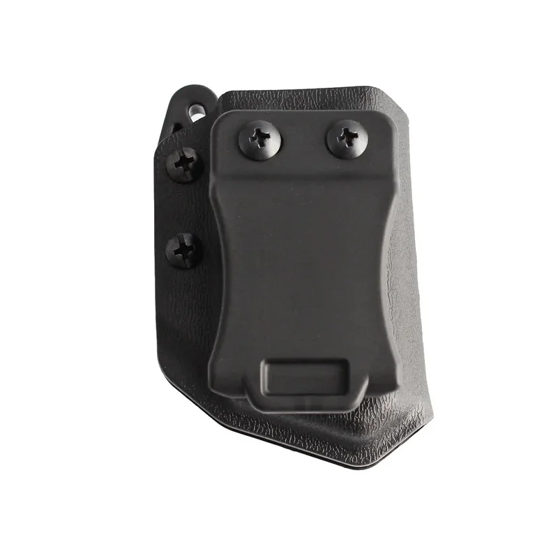 IWB OWB 9mm .40 universal Belt Clip Single Double Stack Magazine Pouch Holster Mag Carrier Holder for Pistol gun view 5