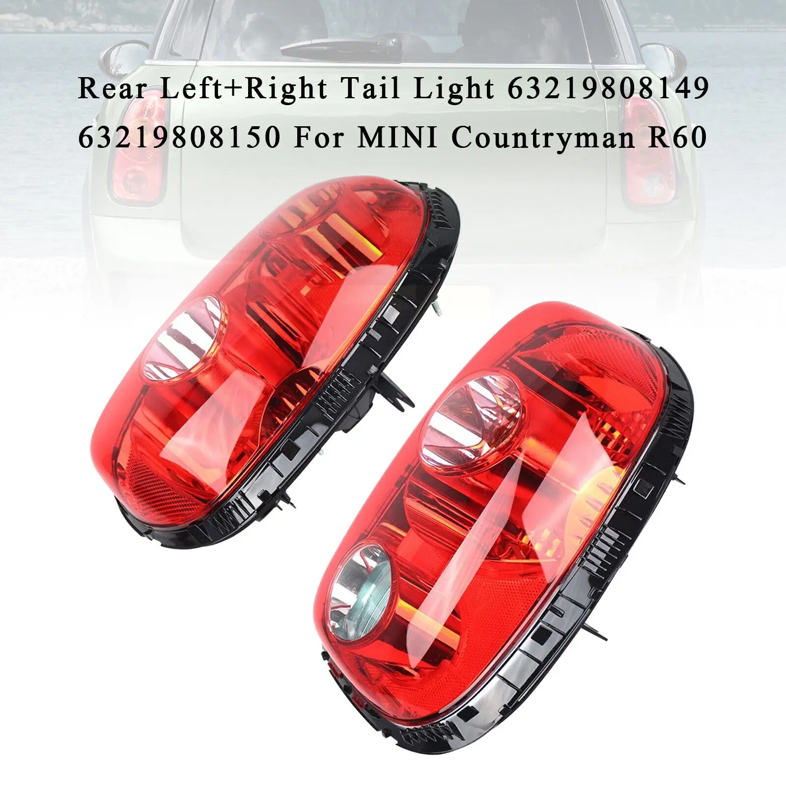 

Rear Left+Right Tail Light 63219808149/150 For MINI Countryman R60