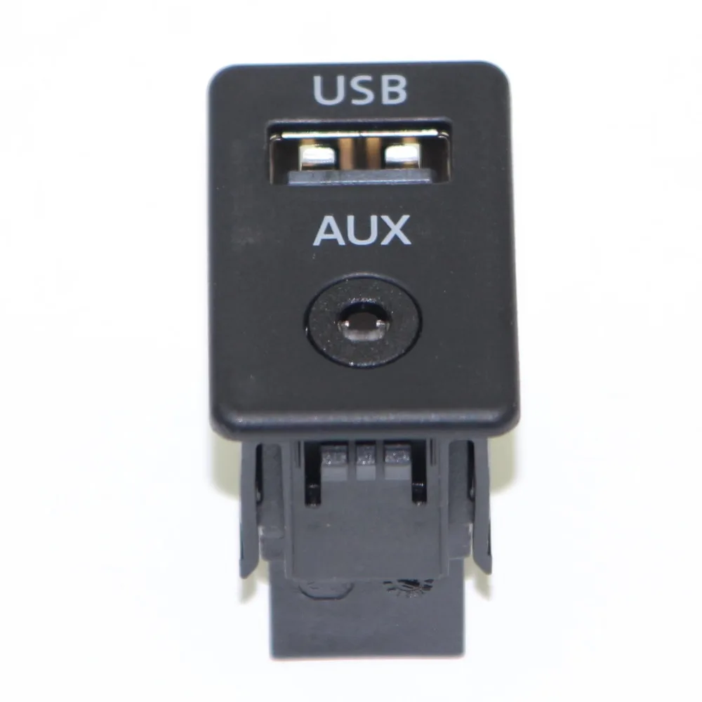 1 قطعة USB و AUX بيانات الصوت مزدوج التبديل المقبس ل RCD510 RNS310 VW جولف MK6 جيتا MK5 3CD 035 249 A 3CD 035 249A