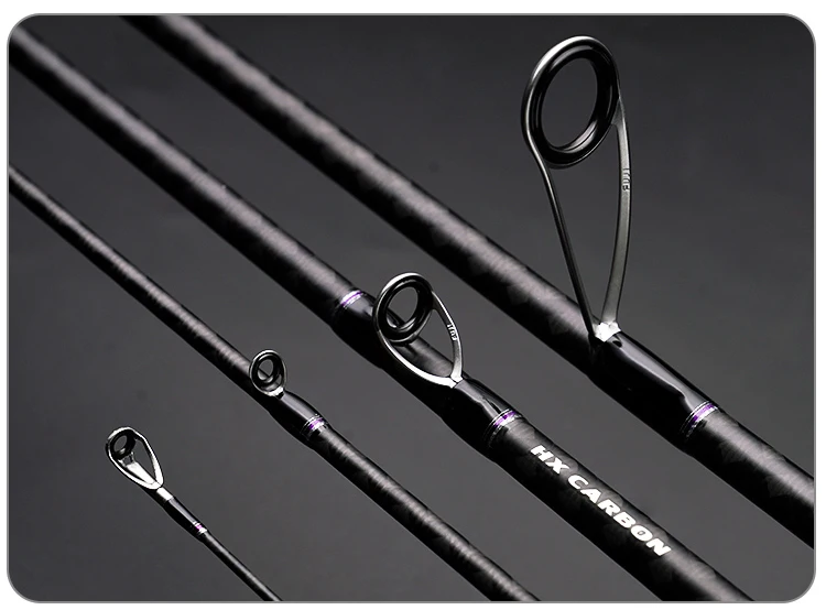 PURELURE SHARPEN Travel Soft Lure Long Spinning and Casting XF/MF Action Rods FUJI Components Bass Pike Rod Angelrutenrolle – Detail 9