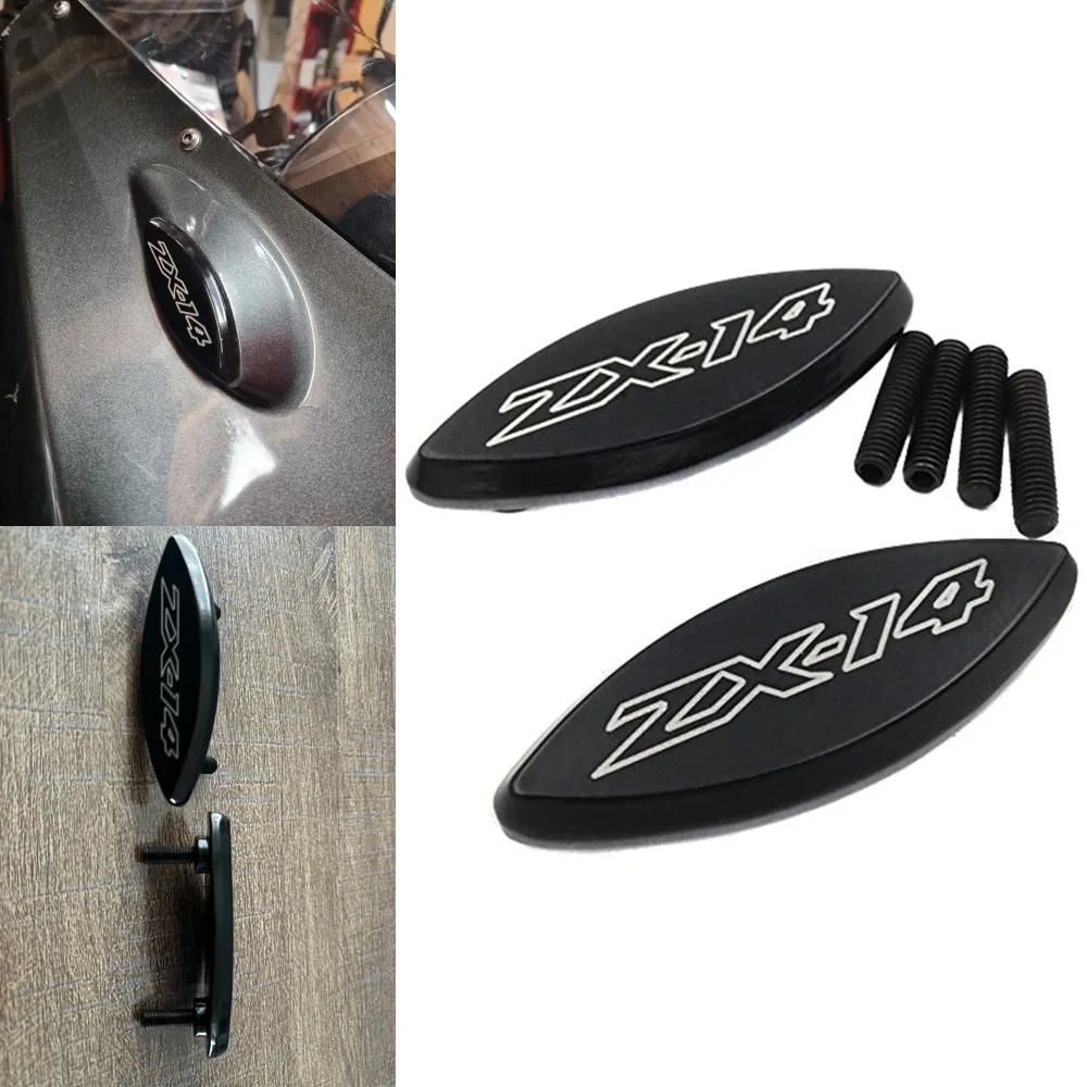 Motorcycle Parts Mirror Block Off For Kawasaki Ninja ZX-14 ZX-14R ZX1400 2006 2007 2008 2009 2010 2011 2012 2013 2014