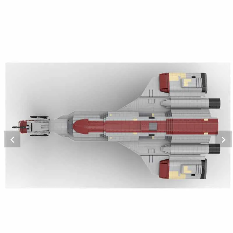 

MOC-89244 Giant Space Interceptor Cruiser Building Block Model 5999 Parts Boys' Children's Birthday Building Block Toy Gift