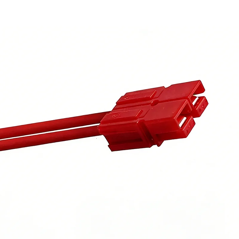 SMH single pole 30A plug 14AWG special soft silicone wire electric forklift high current plug with wire