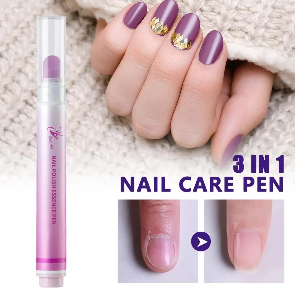 

3в1 масло для кутикулы, питание, ремонт ногтей, предотвращение ломкости, портативное для всех ногтей, ежедневное обслуживание, быстрое впитывание, повышение ухода