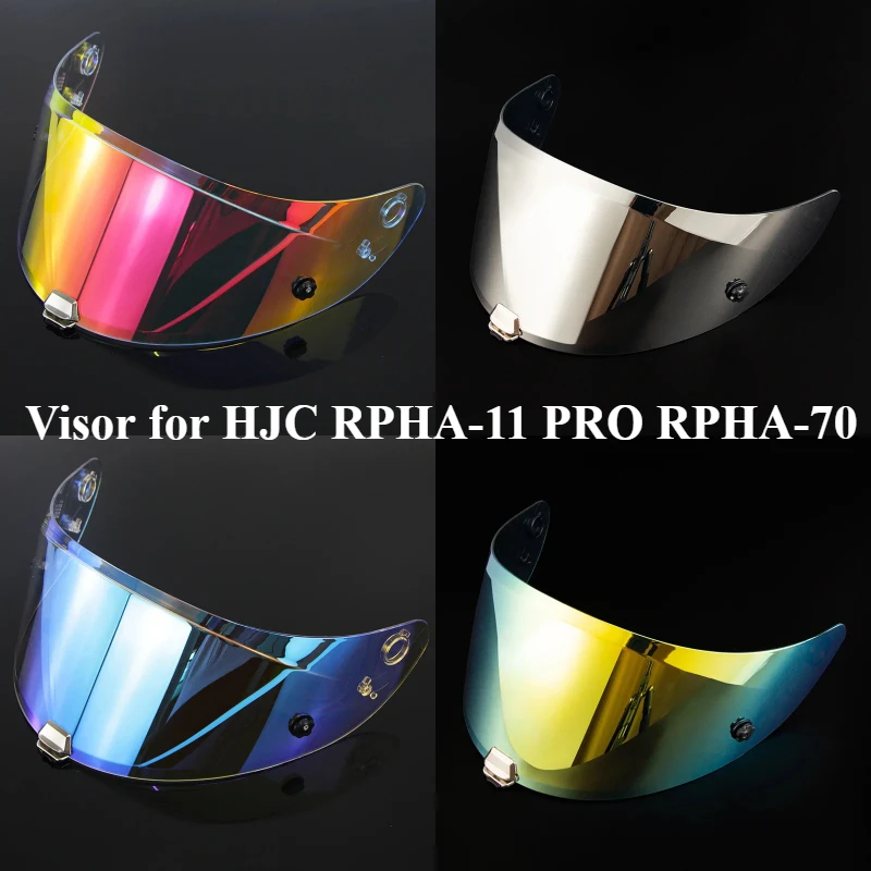HJ26 Motorcycle Helmet Visor for HJC RPHA-11 PRO RPHA-70 ST Anti-UV Dustproof Helmet Lens Helmet Accessories