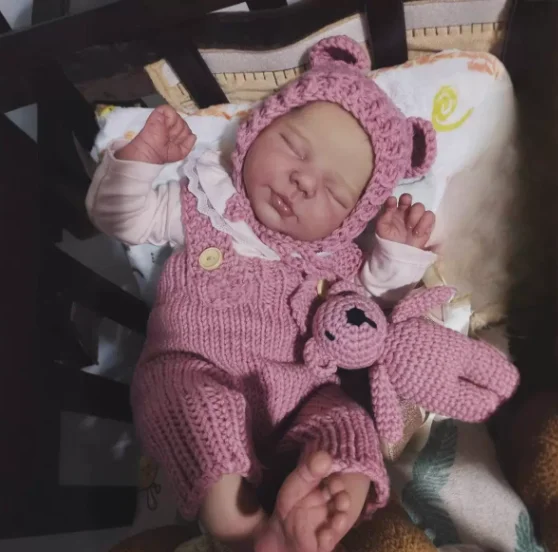 50cm valentina preemie pano corpo silicone boneca do bebê realista mini boneca reborn melhor aniversário presente de natal brinquedo
