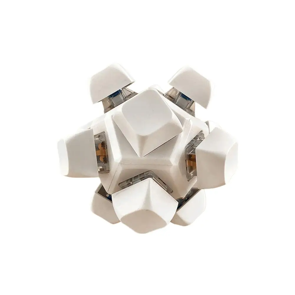 جديد 12 مفاتيح ماجيك الكرة تململ المفاتيح مفاتيح زر DIY بها بنفسك لوحة المفاتيح إصبع لوحة المفاتيح غطاء Keycap تمرير الوقت الفرس لعبة الكبار #2