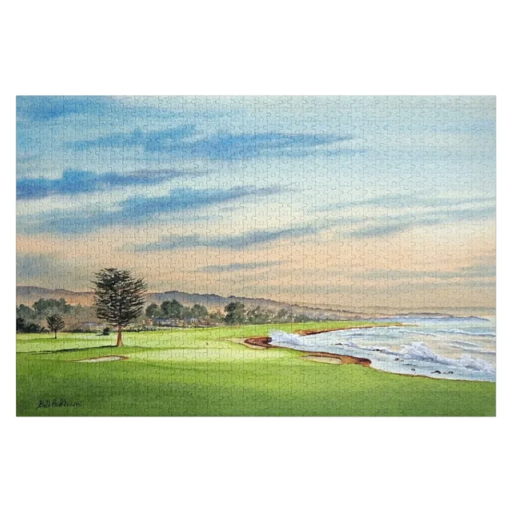 

Pebble Beach Golf Course 18Th Hole Jigsaw Puzzle Christmas Toys Customized Toys For Kids Puzzle