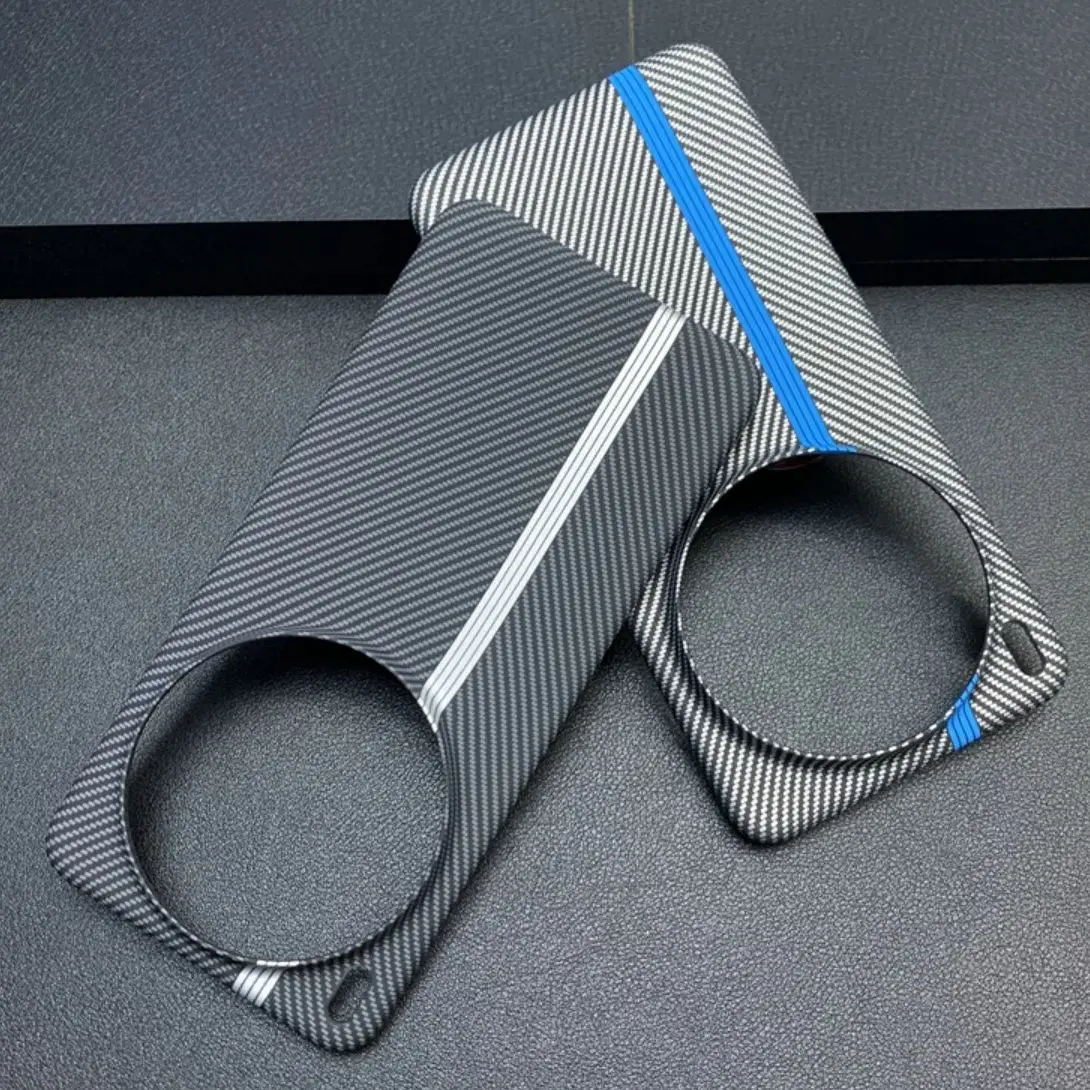 

Ультратонкий безрамный жесткий пластиковый чехол из углеродного волокна для VIVO X200 X100 Ultra X200S X100S Pro Mini Slim Armor Cooling Back Cover