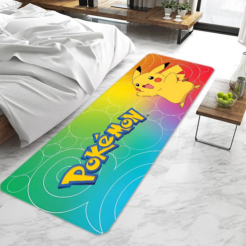 

Door Mat Entrance Doormat Non-slip New Anime Pokémons Washable Kitchen Carpet Living Room Hallway Rugs Door Mats Bathroom Bath