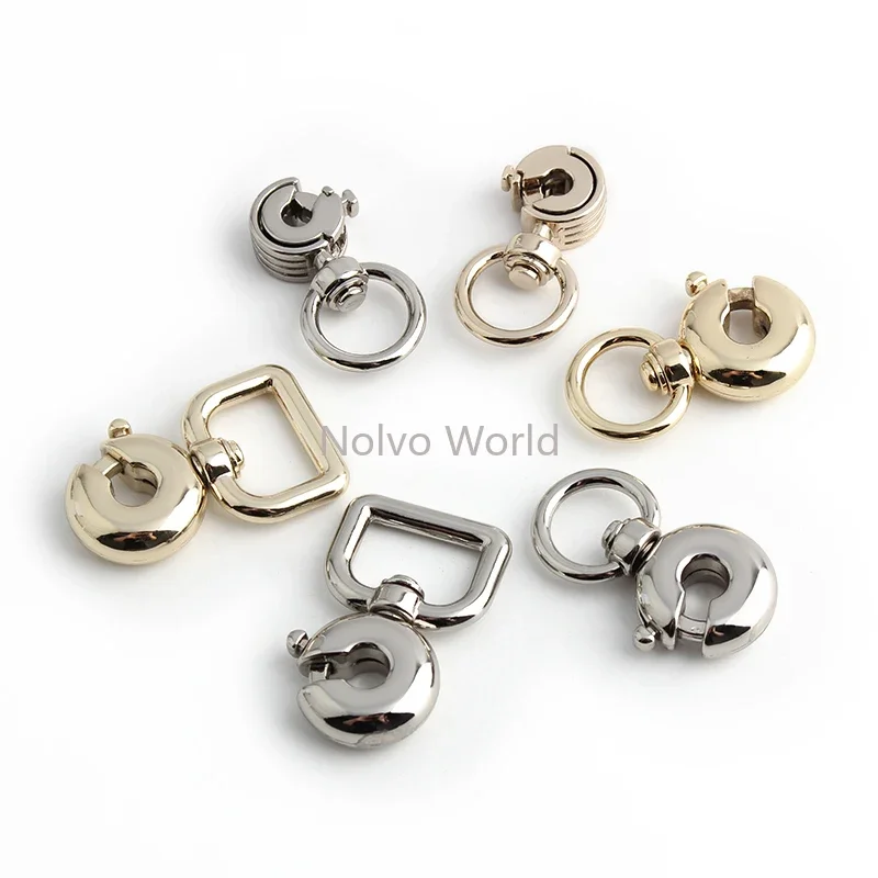 21x13MM,34x13MM Spring Metal Cap Swivel Lobster For Bags Strap Stopper Cord Buckle Snap Hook Keychain Carabiner Hook Accessories