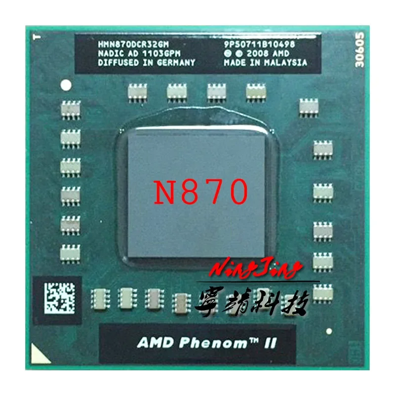 AMD Phenom II Triple-Core Mobile N870 2.3 GHz Used Three-Core Three-Thread CPU  HMN870DCR32GM Socket S1