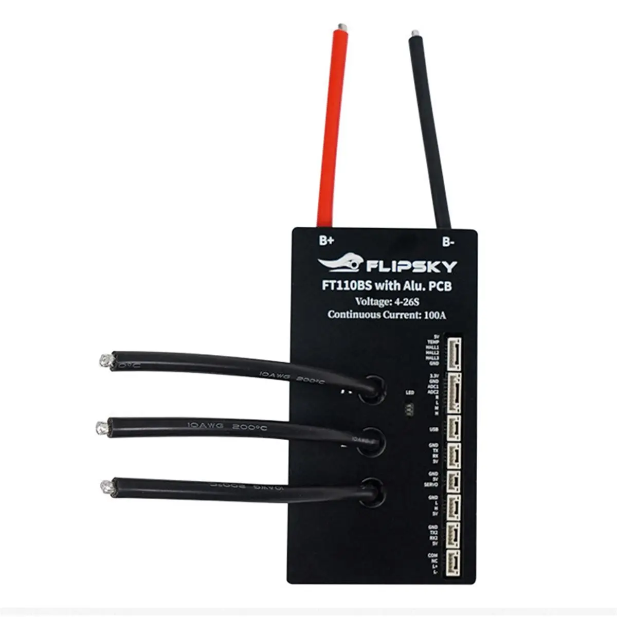 Y1014A~!# FT110BS High Voltage ESC Maximum 110V Integrated Switch Strong Heat Dissipation for DIY Off-Road Vehicles Robots