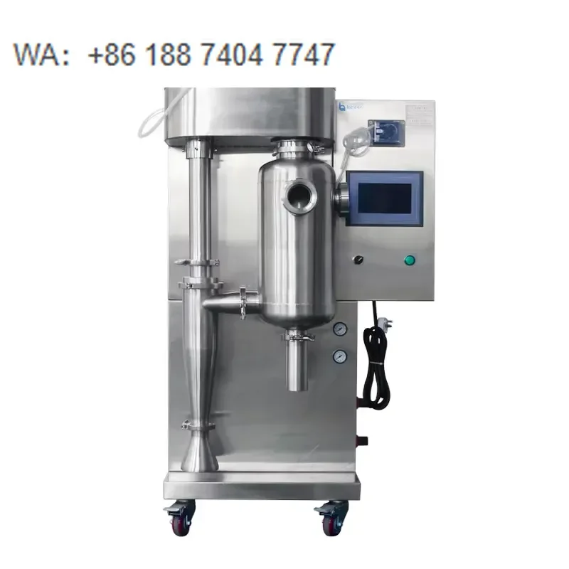 for  LSP-8000T Stainless Steel Automatic Spray Dryer with Filter Gear PLC Core Components Lab Scale