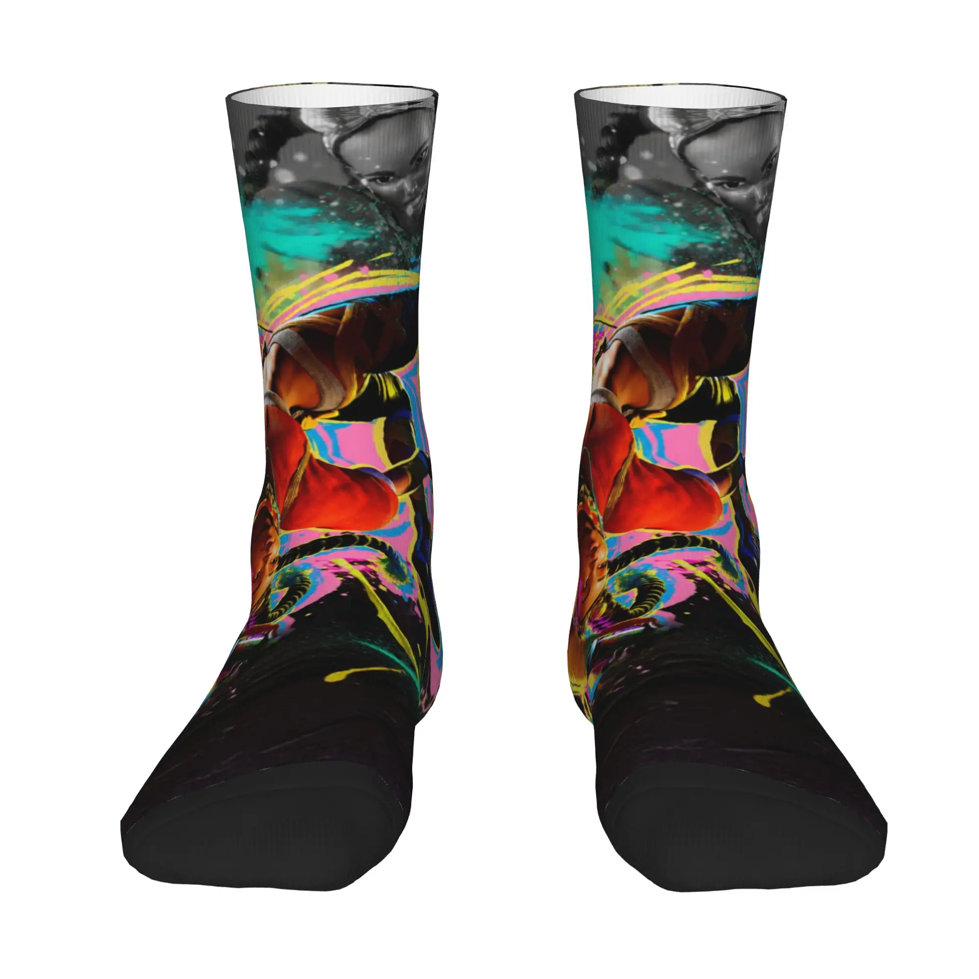 Casual Women Men Socks  Streets Fighters Merchandise Soft  Sport Dress Socks All Season