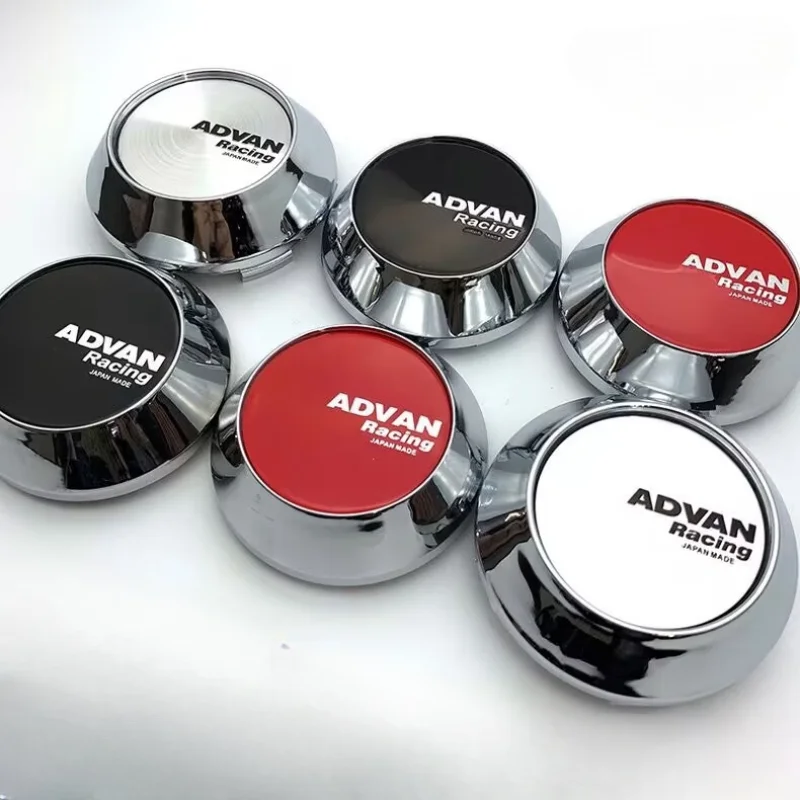 

4pcs/lot 65mm 68mm 69mm Car Wheel Center Hub Caps for ADVAN Racing Wheel Emblem Logo Car Styling Accessories