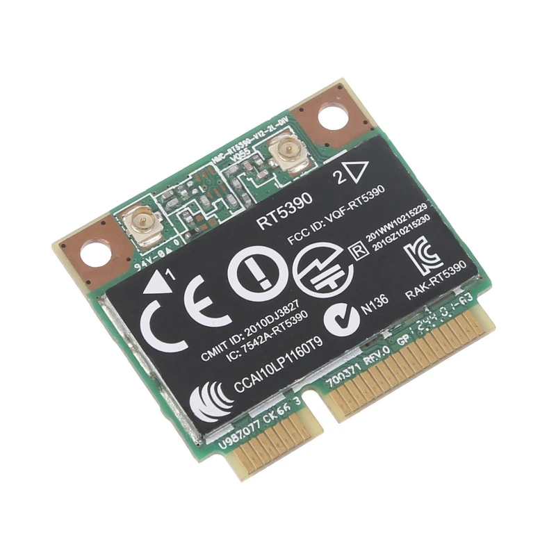 150Mbps Wireless Network Card for Half Mini PCI-E WiFi Adapter for RT5390 630703-001/670691-001 Mini PCIE 802.11a/b/g/n