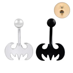 1P Cowl body piercing 316L Surgical Steel Blue Bellyring Fashion Navel Rings Dangle for Women Belly Piercing