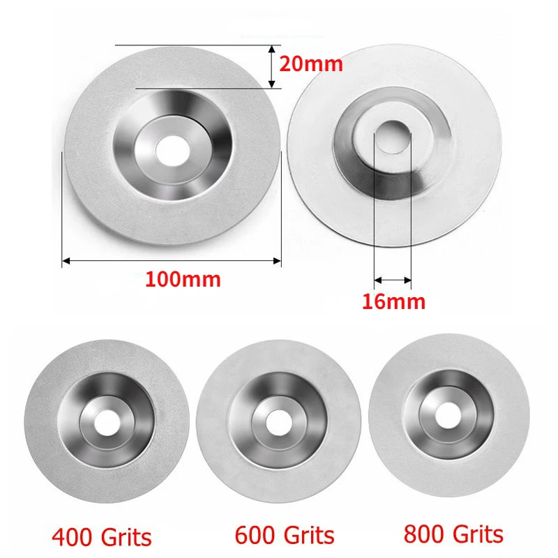 Disque de Meulage en Diamant de 100mm, Accessoires Pratiques, Outil de Découpe à Distance, Lame de Scie