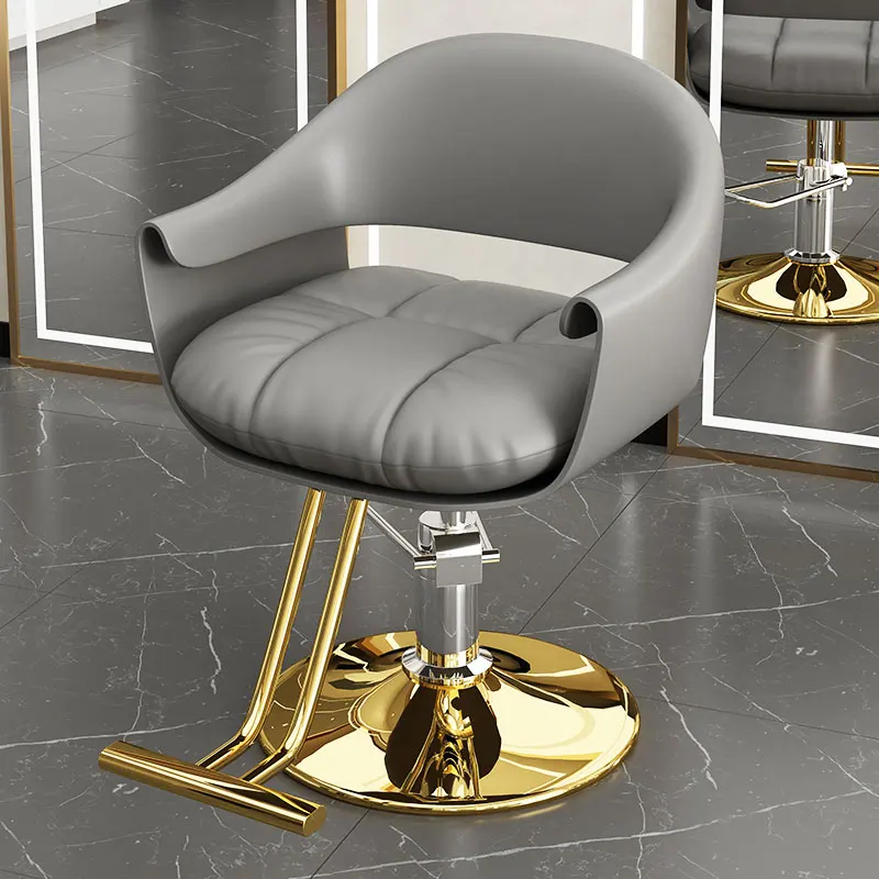 

Fashion Modern Barber Chairs Nordic Originality Swivel Professional Barber Chair Comfort Ergonomic Salon Furniture Cadeiras FYBC