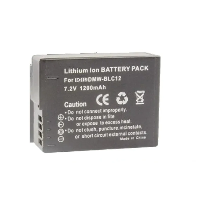 

DMW-BLC12 7.2V 1200mAh new general-purpose Li-ion Replacement Battery for FZ200 FZ300 BLD10 Compatible Durable