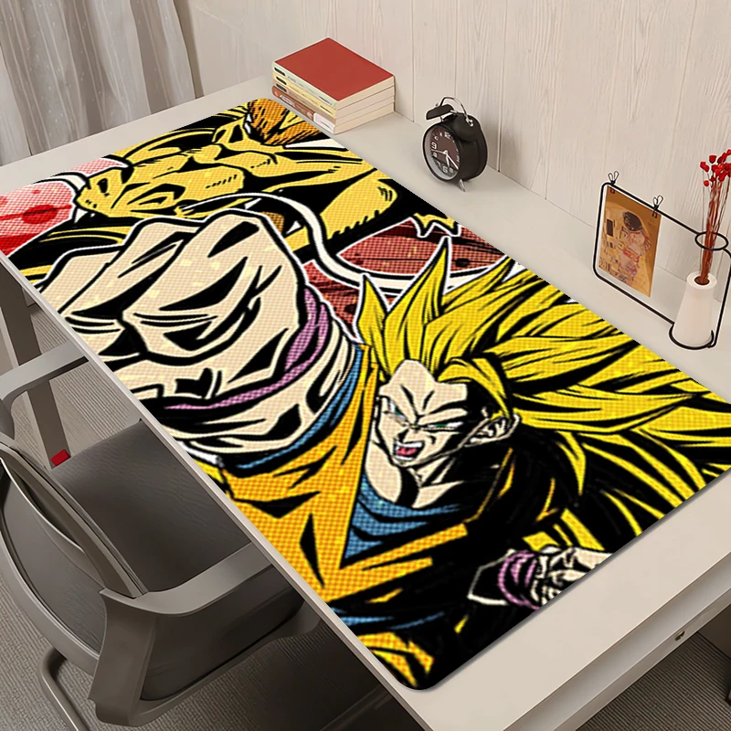 Mouse Pad Rubber HD Mousepad Office Desk Mat Pattern Gaming Mats Extended Pad PC Accessories Dragon Ball Non-Slip Keyboard Mat